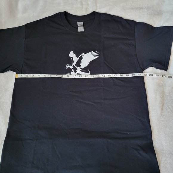 Eagle Print Crew Neck T-Shirt - Picture 3 of 7